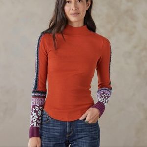 Free People Switch It Up Thermal Swit Long Sleeve Tee